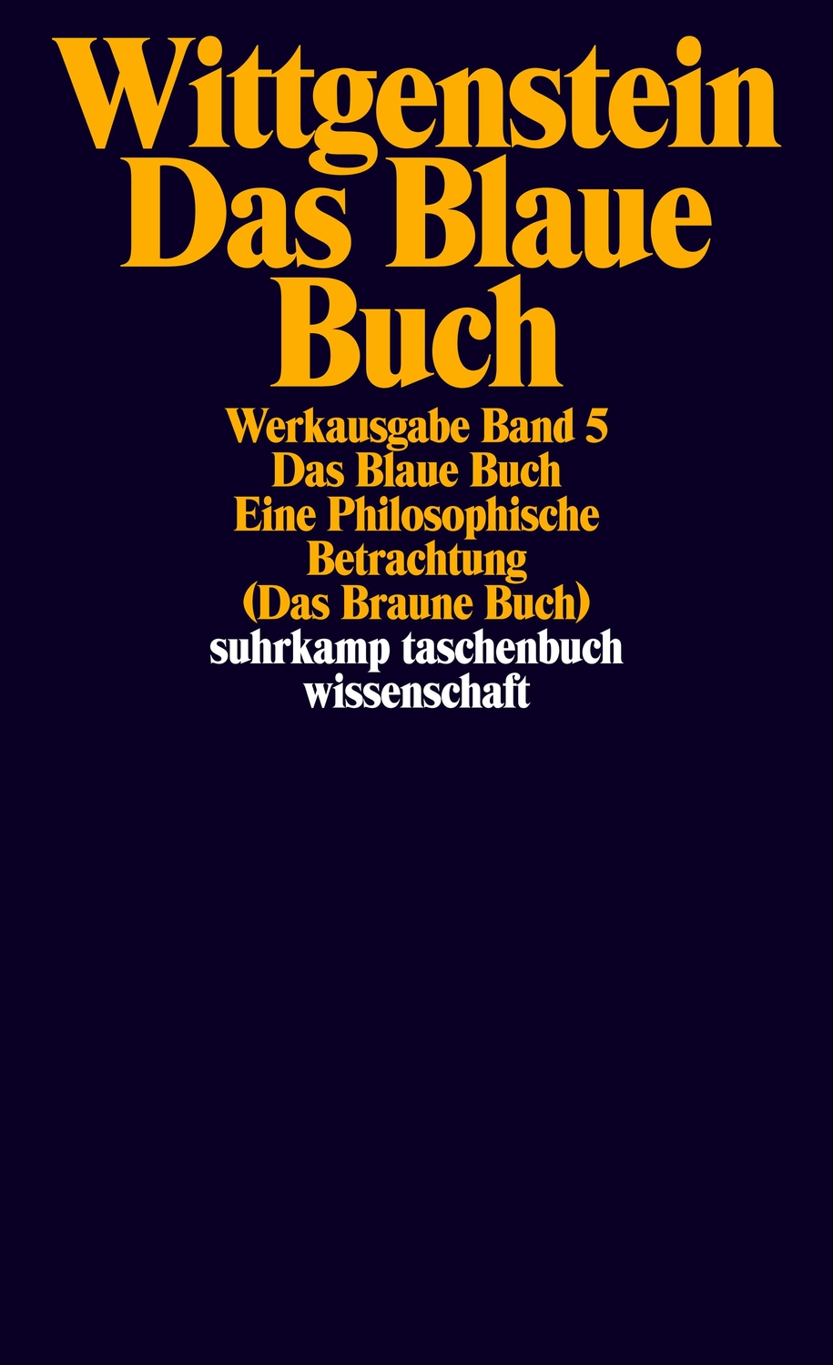 Ludwig Wittgenstein Werkausgabe 8巻セット Werkausgabe in 8 Bänden: Gesamte Werkausgabe (suhrkamp